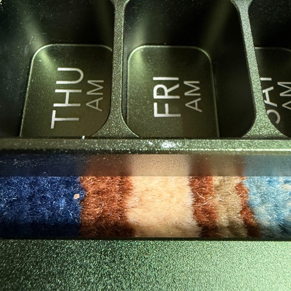 Ikigai Metal Pill Case Set (AM/PM) – with Interchangeable Transparent Covers - Picture 8 of 8